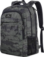 Travel Computer Backpack (15.6 Inch / Grey and Black Camo)