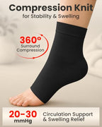 Ankle Compression Sleeve (Black / 3XL)