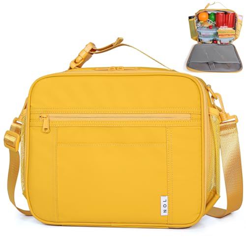 NOL Kids Lunch Bag (Earth-yellow / Horizontal (7 Liters))