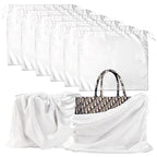 6 Pack 19.6 x 15.7 in Dust Bags for Purses and Handbags (19.6x15.7 inch (silk bags))