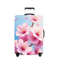 Peach Blossom Luggage Cover Washable Suitcase Protector Anti (Peach blossom / M(fits 24-26Inch suitcase))