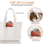 Medium Classic Canvas Tote Bag for Women (Blank: Natural)