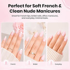 Beetles Pink Gel Polish (B - Creme Pink | Barely Pink)