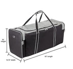 Heavy Duty Multi Pocket Large Sports Gym Equipment 3 (42IN / XXL 42" Grey)