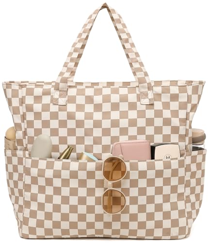 Large Beach Bag for Women (Brown)