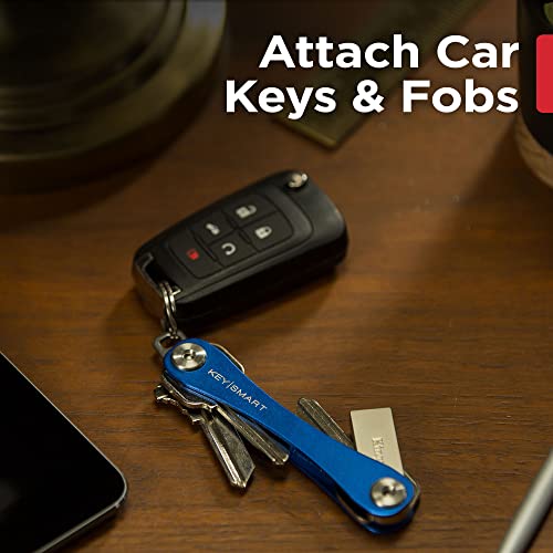 KeySmart Original Key Holder (8 Keys / Blue)