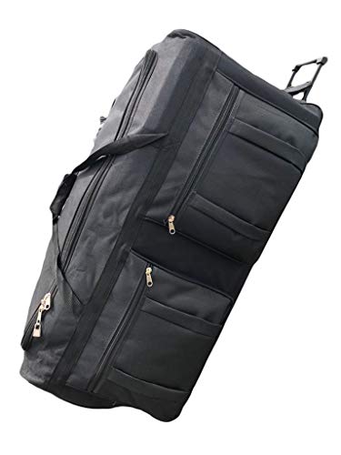 36 inch Rolling Duffle Bag with Wheels (X-Large)