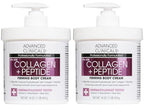 Collagen Peptides Body Lotion & Face Moisturizer (5 - Collagen Peptides Firming Cream / 16 Ounce (Pack of 2))