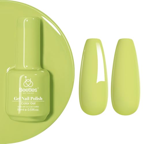 Beetles Green Gel Nail Polish (H - Creme Green | Fresh Pistachio)