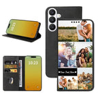 Custom Wallet Phone Case for Samsung Galaxy S26 (Galaxy S26 / Black-D)