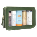 Clear Makeup Bag (GREEN 1)