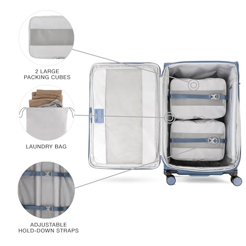 VersaPack+ Softside Checked Luggage Suitcase (Checked Large / Elemental Blue)