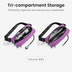 3.5L X Pac Sling Bag with RFID Blocking (X-Pac Purple / 3.5L)