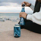 S’well Stainless Steel Chiller (12oz Cans and Bottles / Azurite Marble)
