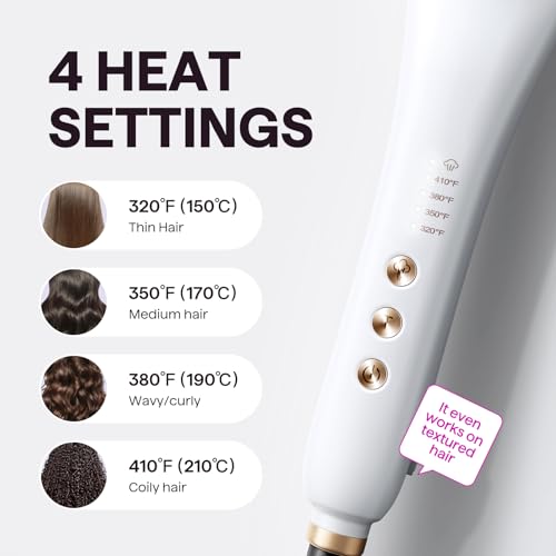 Pro Steam Hair Straightener Brush Steamline Pro Straightener Brush (White)