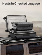 Luggage Sets 2 Piece (01-Black (Expandable) / Set 2PCS (20-Inch/28-Inch))