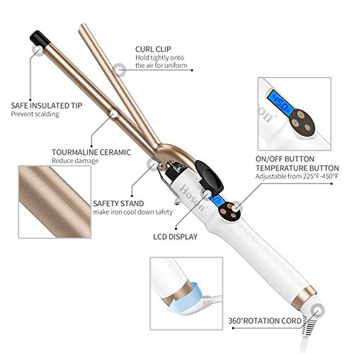 1 2 Inch Curling Iron Professional (0.5 Inch)