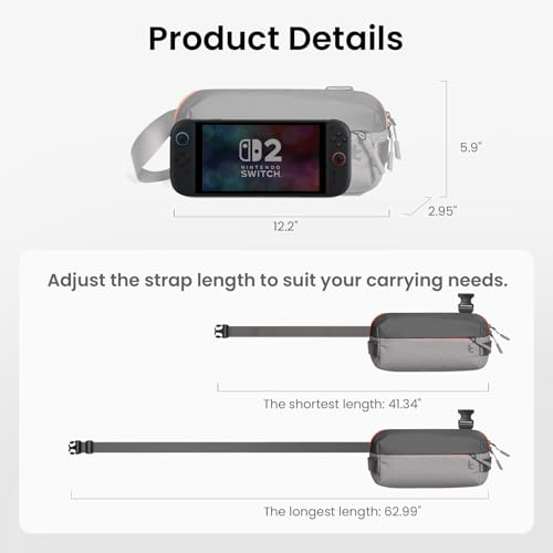 Compact EDC Sling Bag 3L (S(Fits iPad Mini) / Space Gray)