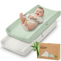 2 Pack Baby Changing Pad Cover for Girl (Sage)