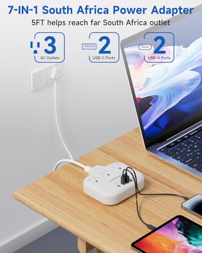 South Africa Plug Adapter (Type M-South Africa)