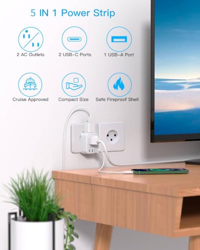 Israel Travel Adapter (Type H - Israel Palestine)