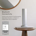 AromaTech New AroMini BT Plus Scent Diffuser w/Bluetooth – Cold-Air Diffusion Scent Machine for Home, Office, Hotel, Spa – Nebulizing Diffusion System for Essential Oil Blends (Gold)