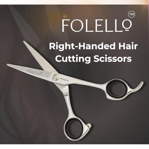 Right Handed Hair Cutting Scissors 5.5" (5.5 grey)