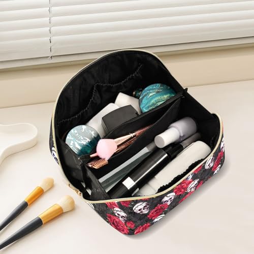 Makeup Organizer Bag (Skulls 077)
