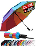 Repel Windproof Travel Umbrella (11. Rainbow / Standard)