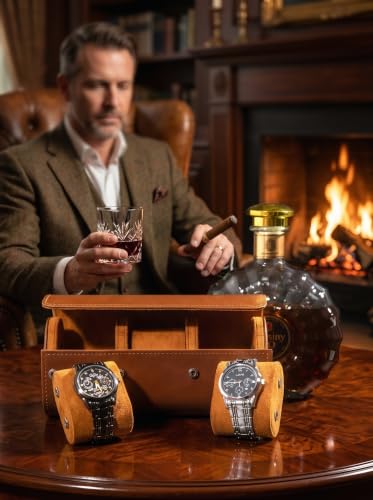 3 Watch Travel Case (Espresso / 3 Watch Case)