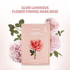 Glow Luminous Flower Firming Mask Rose 10 Sheets