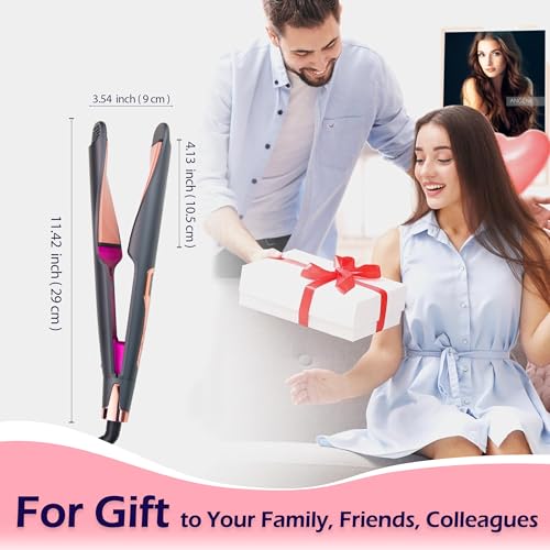 Pro Twist Ceramic Flat Iron 1 Inch (Grey)