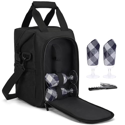4 Bollte Wine Bag (4 Bottle / Jet Black)