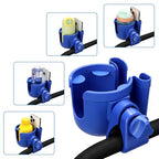 Stroller Cup Holder with Phone Holder (All Dark Blue & All Dark Blue)