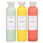 Travel Shampoo Bottle (Green+orange+yellow)