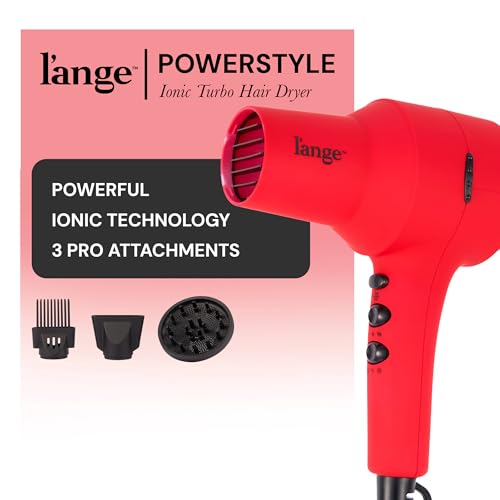 PowerStyle Turbo Ionic Hair Dryer (Red)