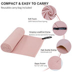 Microfiber Towel Quick Dry Camping & Travel & Gym Towel. Compact (Pale Rose / 40.00" x 20.00")