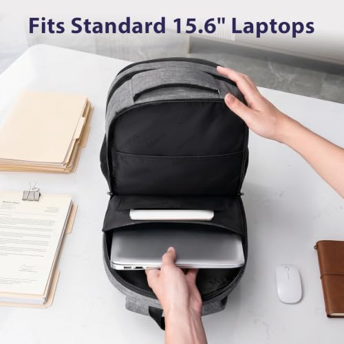 Laptop Backpack 15.6 Inch (Grey / 15.6 Inch)