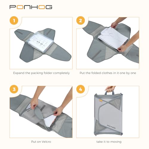 Garment Folder for Travel Grey (1 PCS)