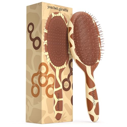 Wet Hair Brush Detangler (Giraffe)