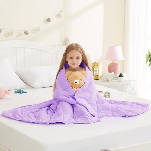 Weighted Blanket (06-purple / 36" x 48" | 5lbs)