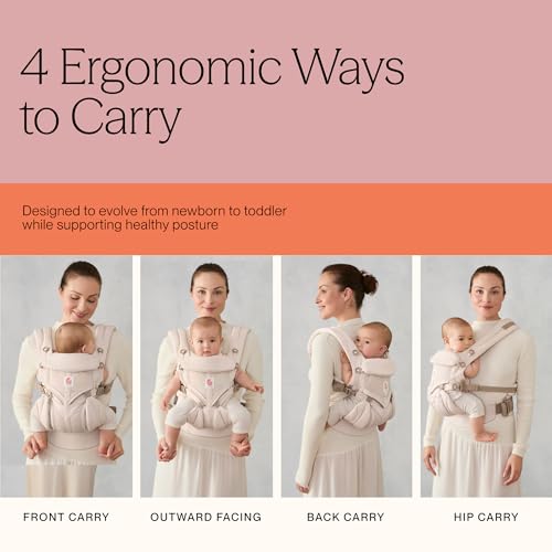 Omni Classic Baby Carrier for Newborn to Toddlers 0 (Pearl Grey)