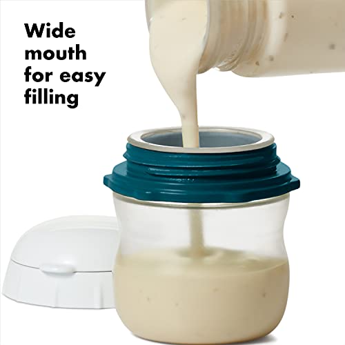 Good Grips Prep & Go Silicone Squeeze Bottles 2 Pack (Squeeze Bottle - 2 Pack / Teal)
