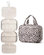 Hanging Toiletry Bag for Women (Y-Leopard / Medium)