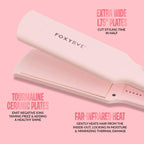 Sleek & Slay 1.75" Wide Plate Ceramic Flat Iron (Blush / 1.75 Inch)