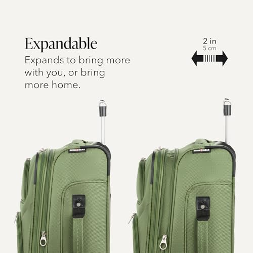 Sion Carry On Spinner Luggage (Carry-On / Evergreen)