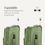 Sion Carry On Spinner Luggage (Carry-On / Evergreen)