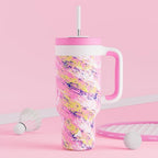 40 oz Tumbler with Handle (Pink Ladies / 40 Ounces)
