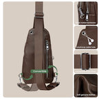 Genuine Leather Anti (Coffee)