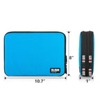 Double Layer Electronics Organizer (Large,2-layer / Blue)